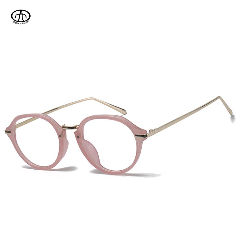 

Fashion Sunglasses Frames Plastic Myopia Prescription Eyeglasses Men Women Vintage Round Wood Grain Glasses Solid Alloy Temple Eyewear 2021