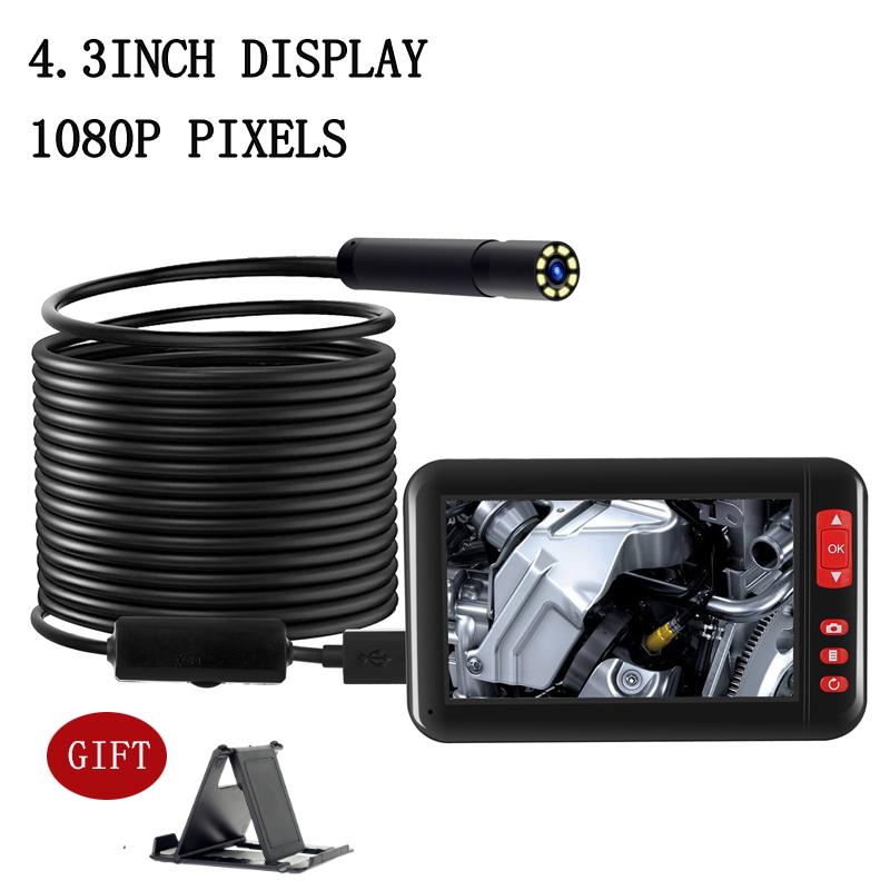 

Cameras Multi-function 1080p HD Pipe Industrial With 4.3 Inch Large Screen