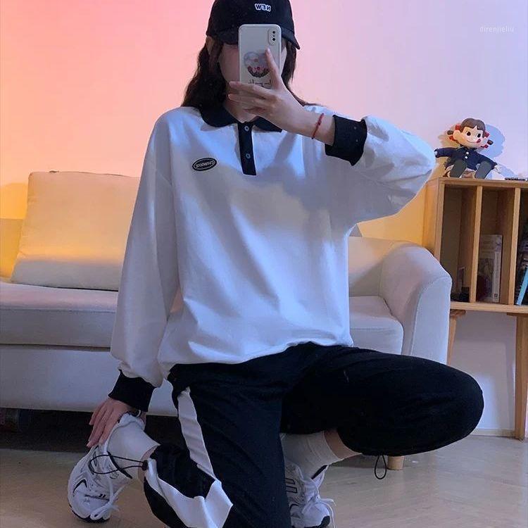 

Running Sets Can Salt Be Sweet Net Red Suit Female Autumn And Winter Style Fried Street Small Loose Short Sweater Casual Two-piece Su, Black;blue