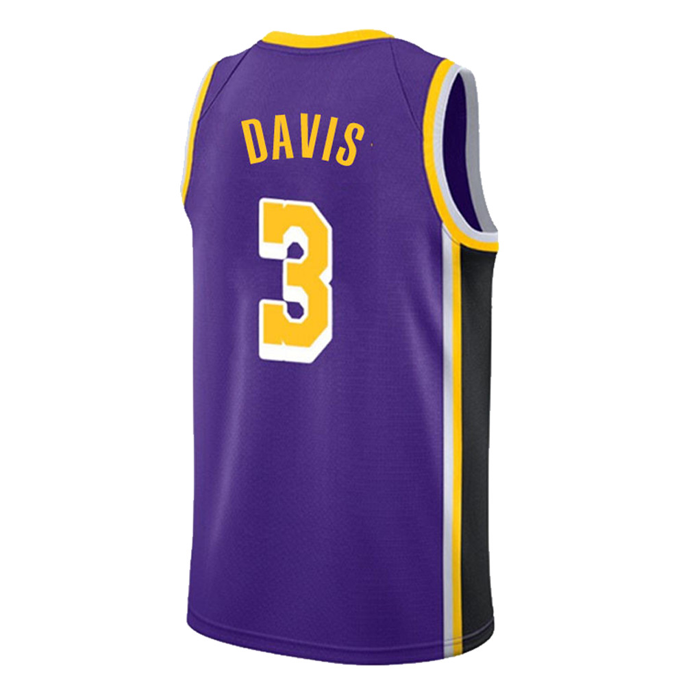 

Anthony 3 Davis Kyle 0 Kuzma Basketball Jerseys 898998 High quality, Black;red