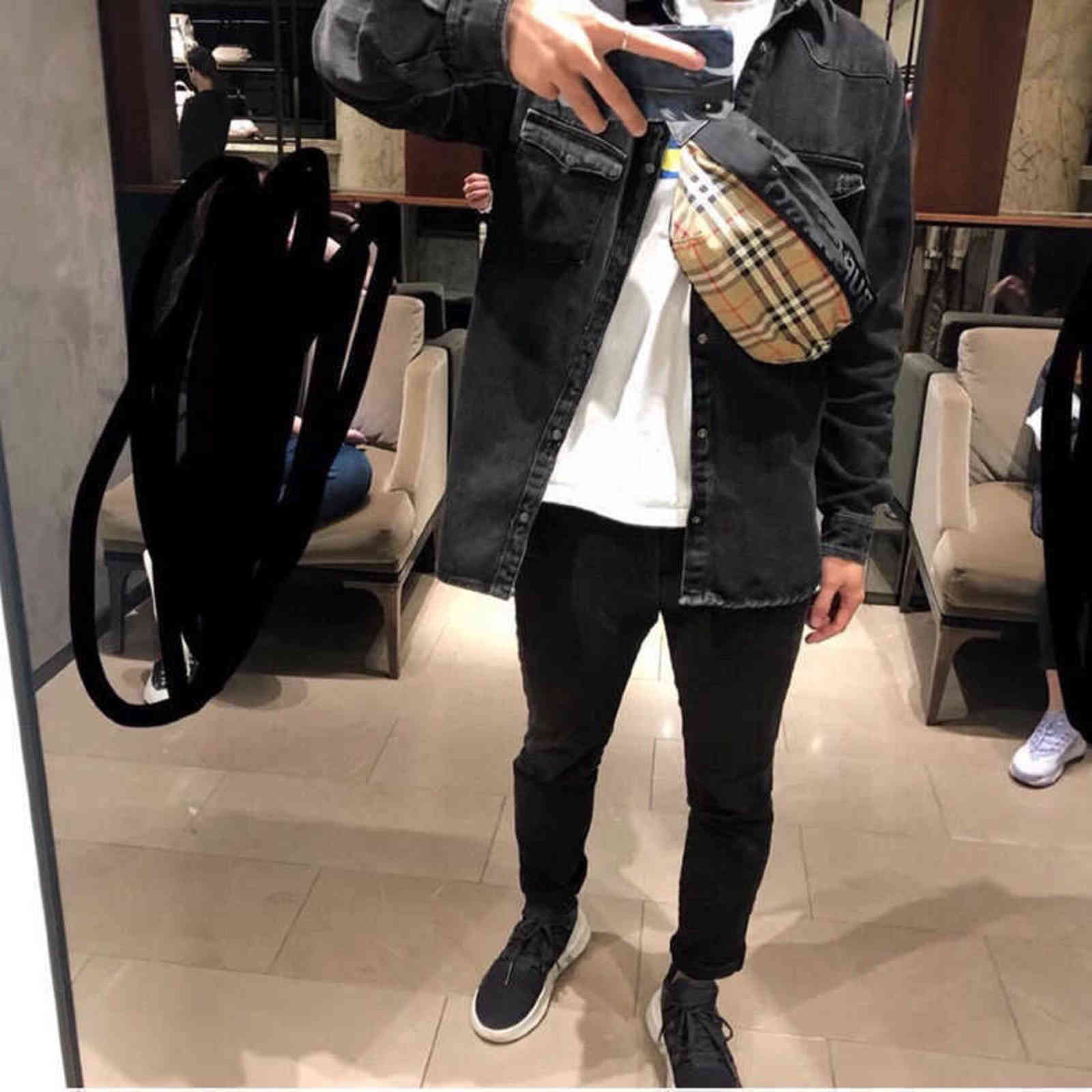 Large-capacity Handbagshandbag 2021 Spring New Fashion Plaid for Men and Women Handbag Zlydesigner Bags