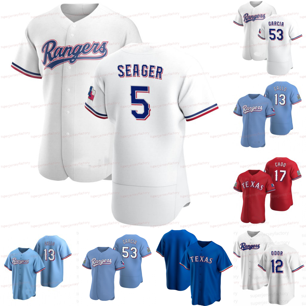 

5 Corey Seager Rangers Kris Davis Texas Jersey Marcus Semien Jersey Joey Gallo Shin-Soo Choo Matt Carpenter Danny Santana Elvis Andrus Rougned Odor DeShields, Gray coobase men s-xxxl