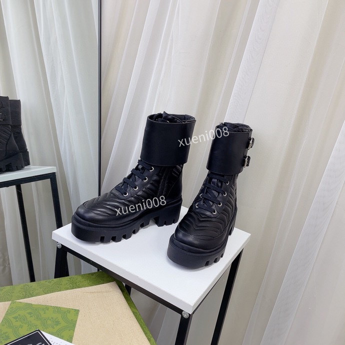 

men women boots Smooth Leather Shoes Ankle Half Black white Bordeaux Red Pumpkin mens fashion platform boot ly211202, 01