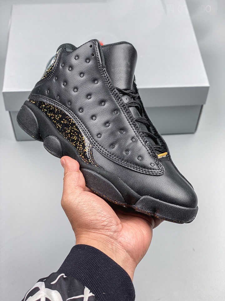 

High quality 13 GS Gold Glitter mens basketball shoes Red Flint 13s Black Metallic sneaker DC9443-007 WMNS Laser Orange US 7-13 With Box, 01