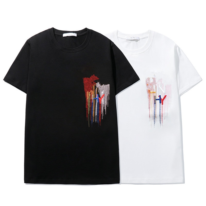 

Women T-Shirts Hot men and women high quality letter printed T-shirt fashion men's casual T-shirt men's clothing street design short sleeve