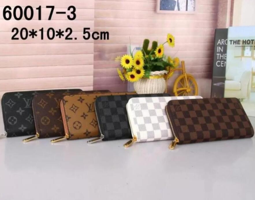 

GGLVLouisVitton YSLVUTTON Bag Single zipper WALLET the most stylish cards and coins men leather purse card holder women wallet