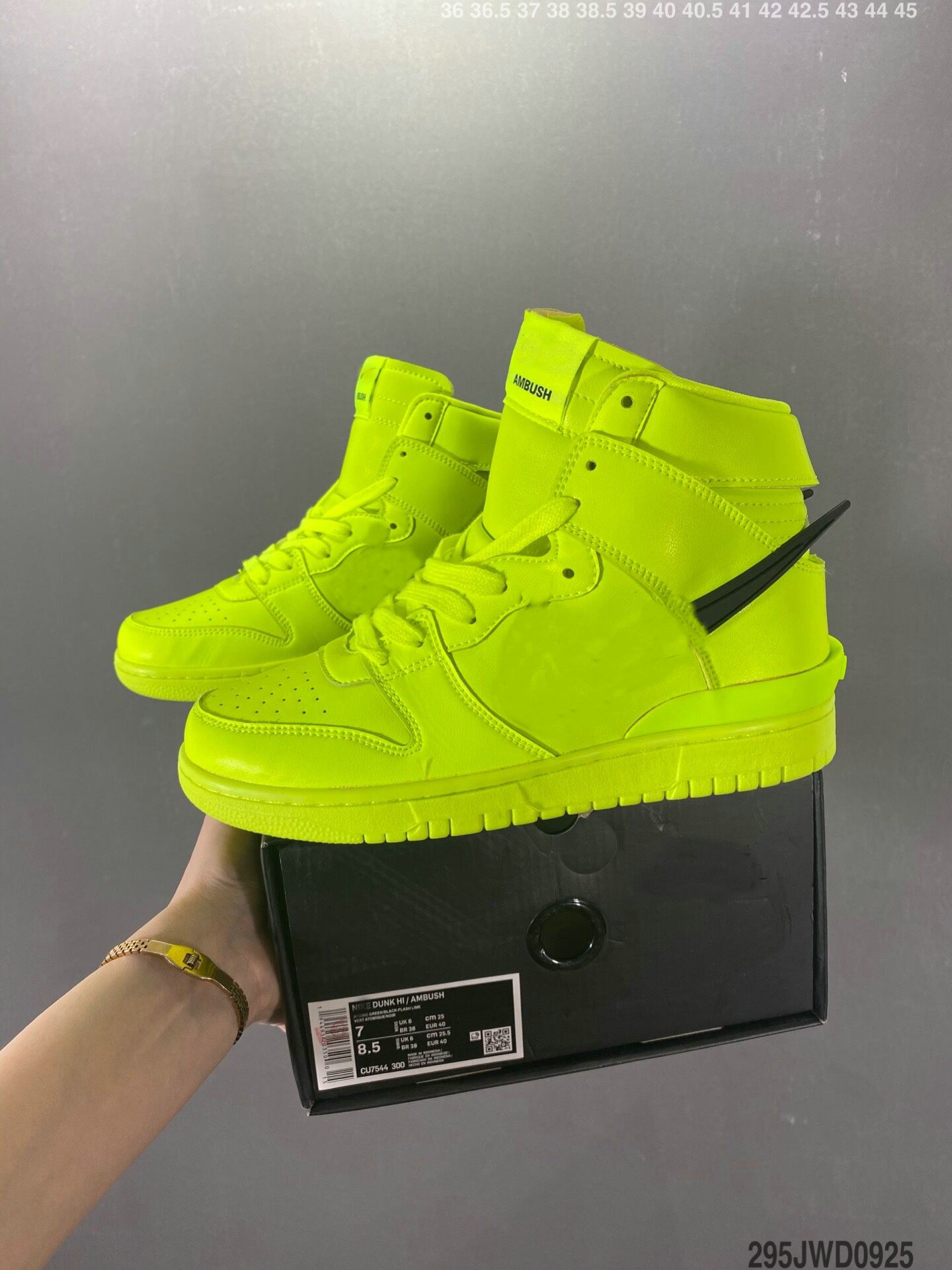 

2022 Casual Shoes Authentic High Ambush Black White Spruce Aura young Man Woman Outdoor Shoe Lime Green Sports Fashion Sneakers sb China -45 box