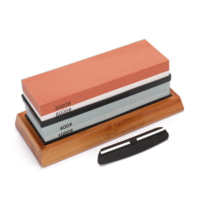 

Sharpener grit high-quality whetstone cutting set, for blade non-slip bottom knife