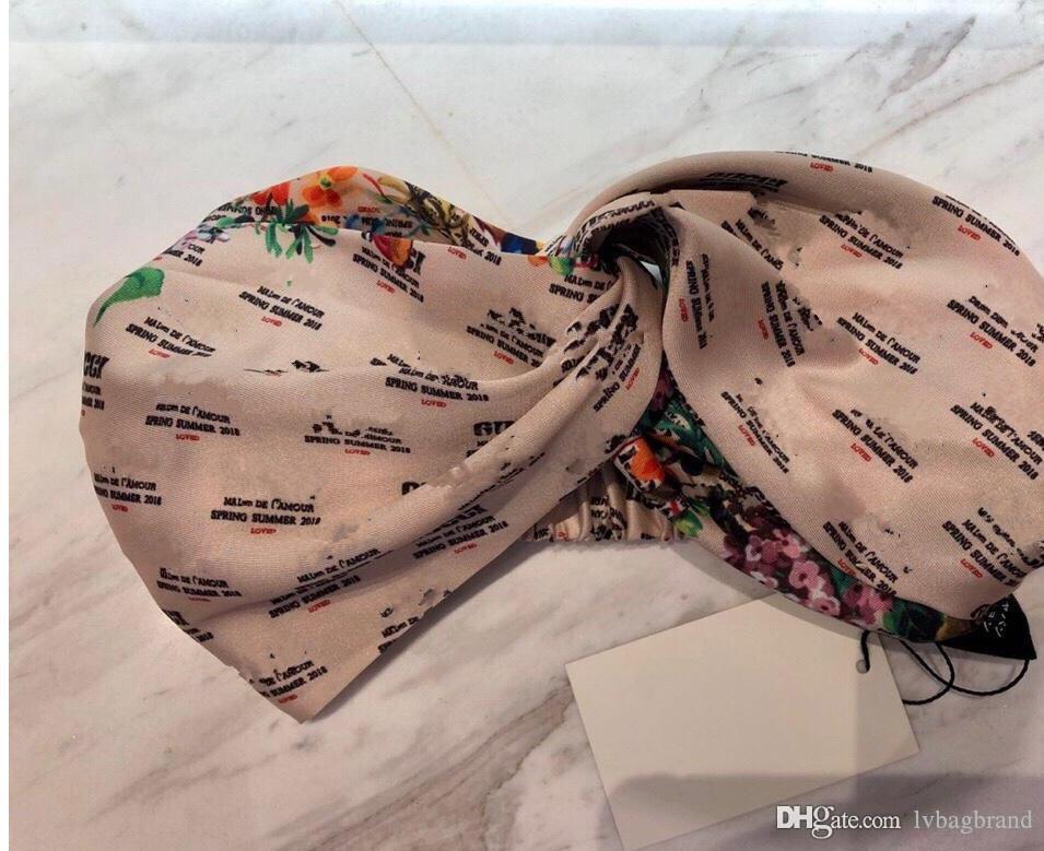 

Designer Silk Elastic Women Headbands Fashion Luxurious Girls Flowers Floral Hair bands Scarf Hair Accessories Gifts Hot Best Headwraps, Silver