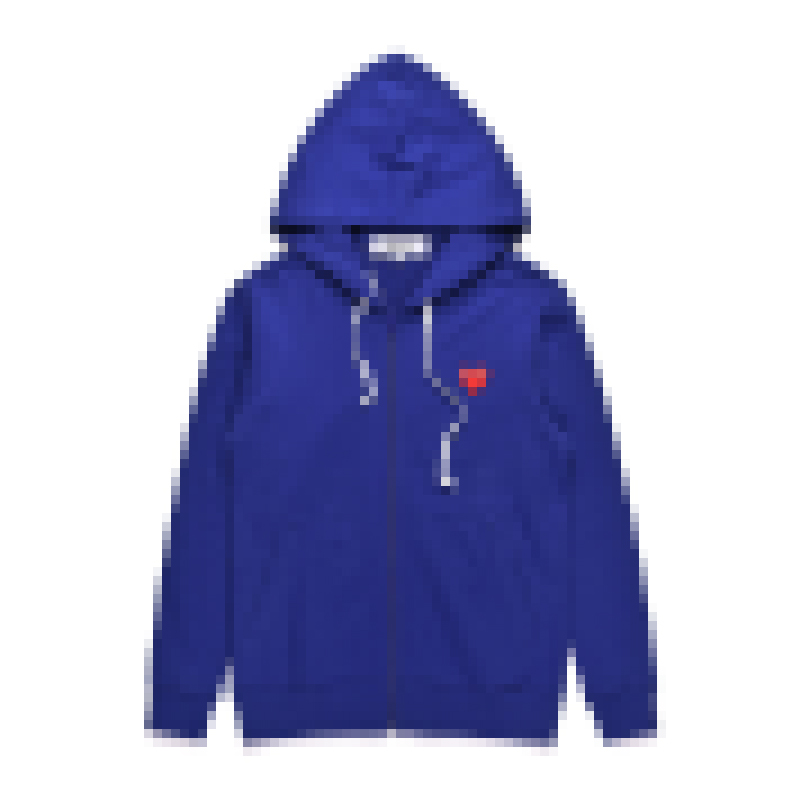 

Hot Best Quality HOLIDAY Heart CDG PLAY Japanese tide brand new heart red eyes and cashmere sweater hooded