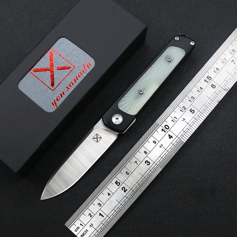 

Magic mini YX-622 folding knife Ball bearing lockless design 14c28n Steel Blade+G10 Handle Outdoor EDC Camping Adventure Pocket Knife