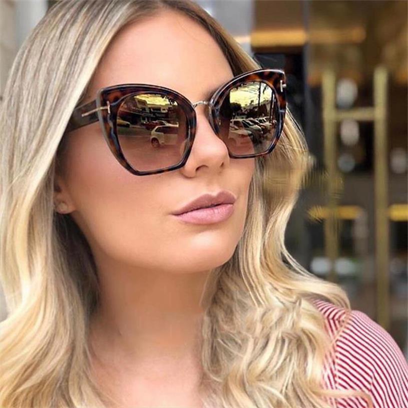 

Shiny Black Cat Eye Sunglasses Fashion Brand Women Gradient Lens Big Glasses Oversize Shades Designer Lunettes Sol Oculos, White;black