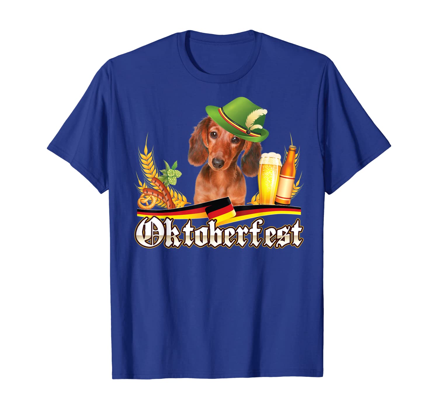

dachshund dog beer oktoberfest prost t-shirt beer festival, White;black