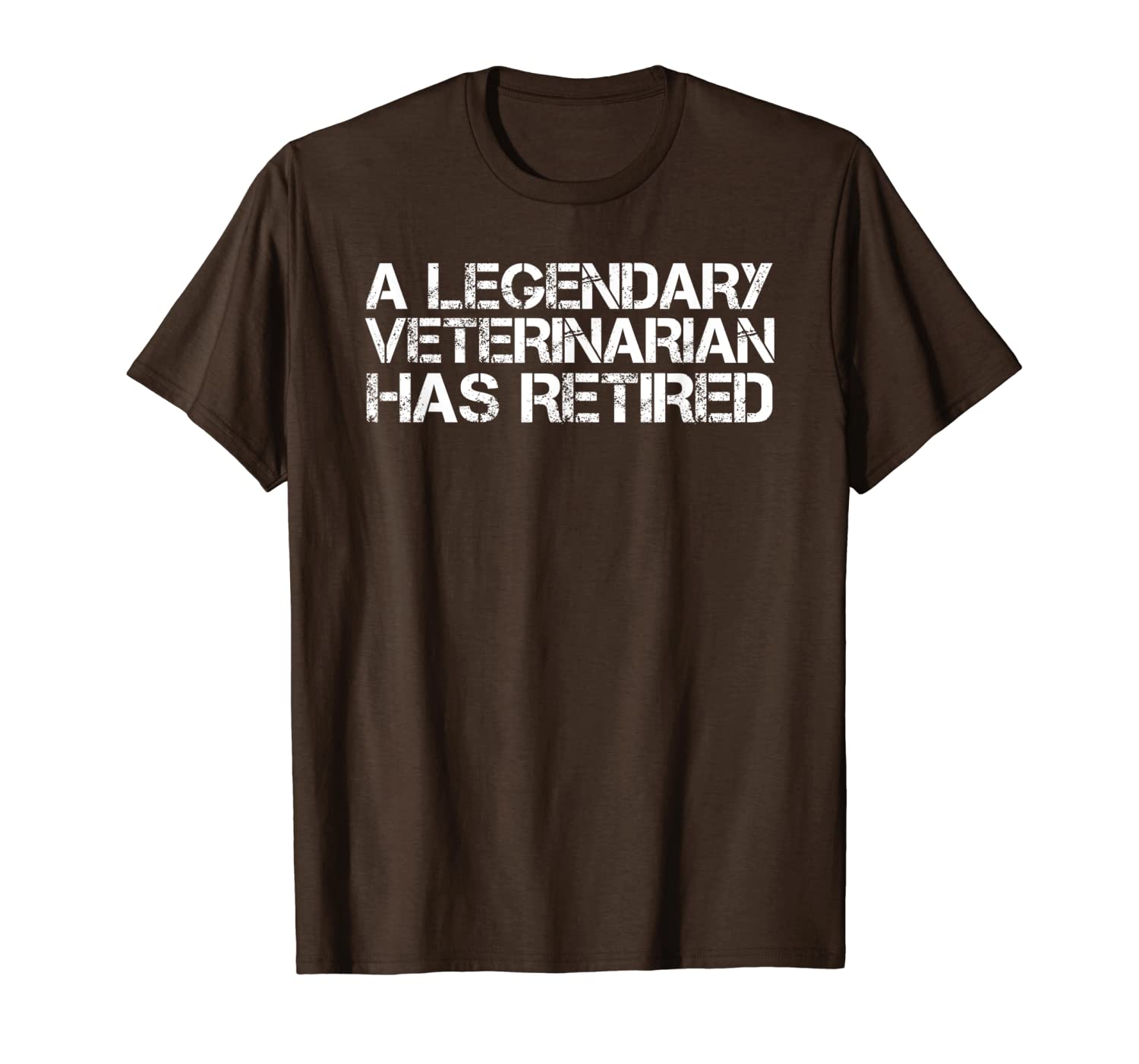 

legendary veterinarian has retired funny retirement vet gift t-shirt, White;black