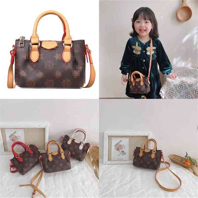 

Designers Mini Purse Tote Children Girls Handbag Kids Handbags Fashion Print PU Dumpling Bags Accessories Portable Shoulder Cross Carry Small Bag G69RB4Y, Red