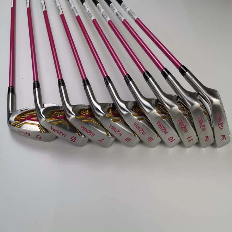 

women golf irons 4 star honma s-06 golf clubs 5-11AS 9pcs graphite dedicated L shaft with rod cover