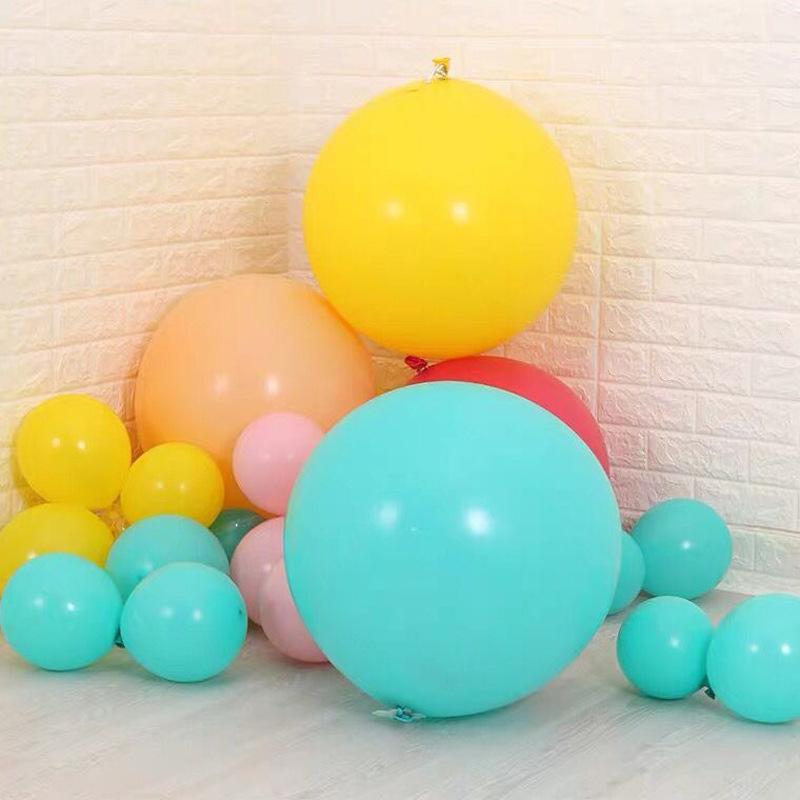 

Party Decoration 10Pcs Halloween 36 Inch Big Balloon Perfect Circle Latex Bar Christmas Birthday Wedding 2022