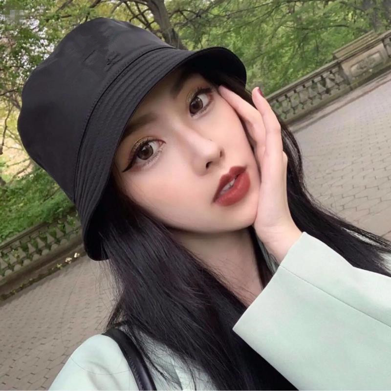 

Branded Sunscreen Panama Hat for Women Designer Bucket Hat Outdoor Fisherman Hat Beach Cap, Hot pink