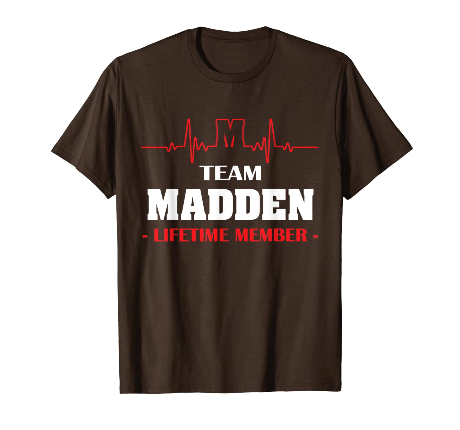 

team madden lifetime member family youth kid shirt 5ts, White;black