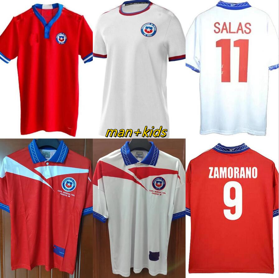 

chile 2021 2022 Copa America soccer jersey home away Alexis Vidal Vargas Medel 21 22 Pinares camiseta de fútbol national retro shirt 98 99 football shirts maillots