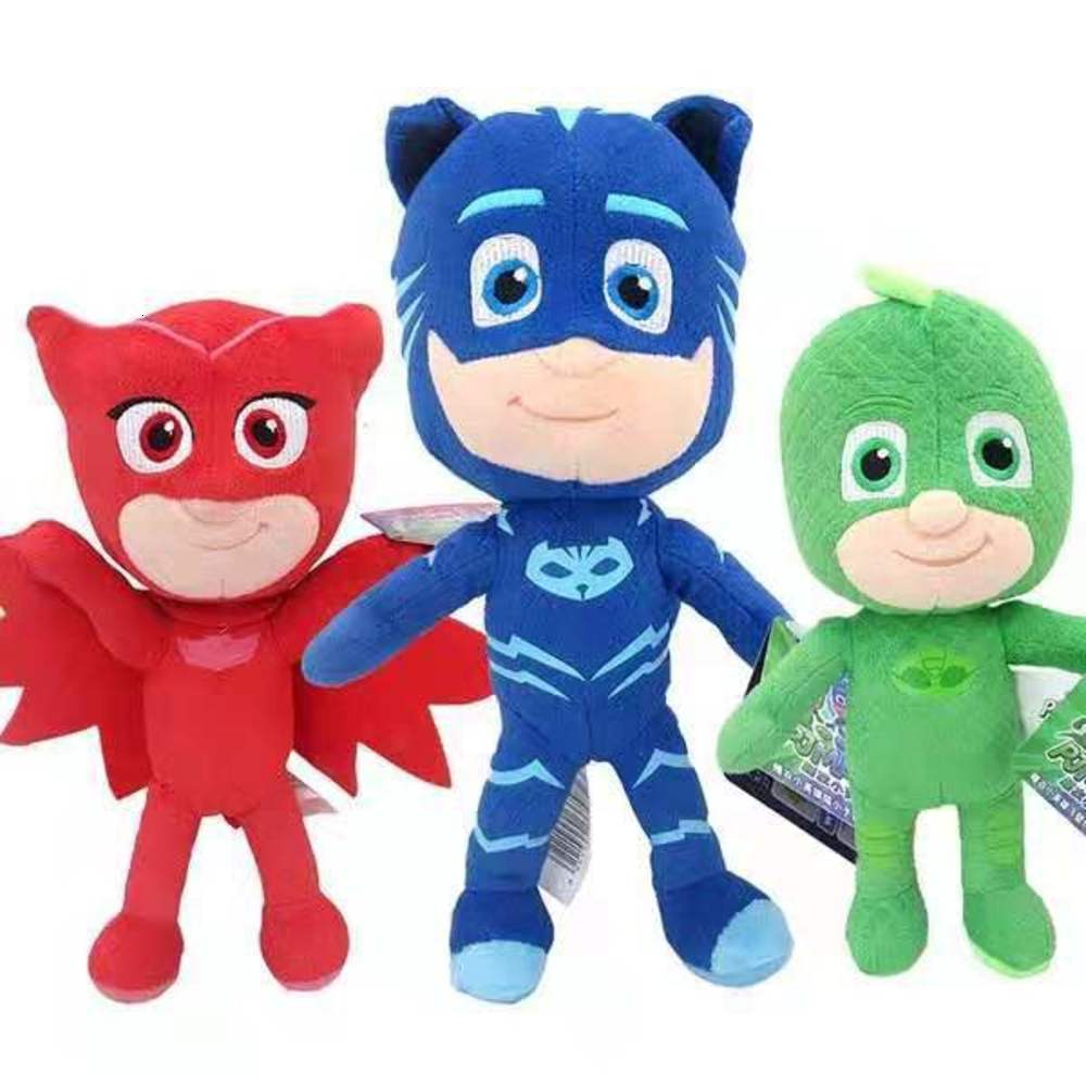 

masked man Pajama little doll four plush toy dolls, Blue