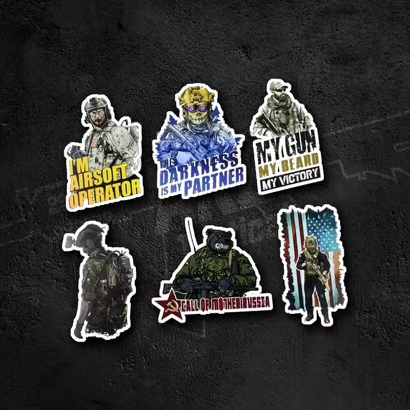 

Gift Wrap Military Sticker Operator Series Tactical Vehicle Suitcase Notebook Outdoor