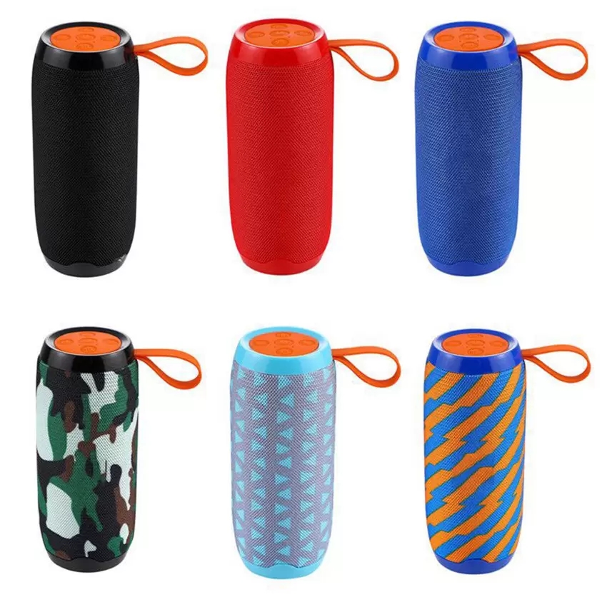 

tg106 bluetooth wireless speakers subwoofers handscall profile stereo bass support tf usb card aux line in hi-fi loud mini portable outdoor
