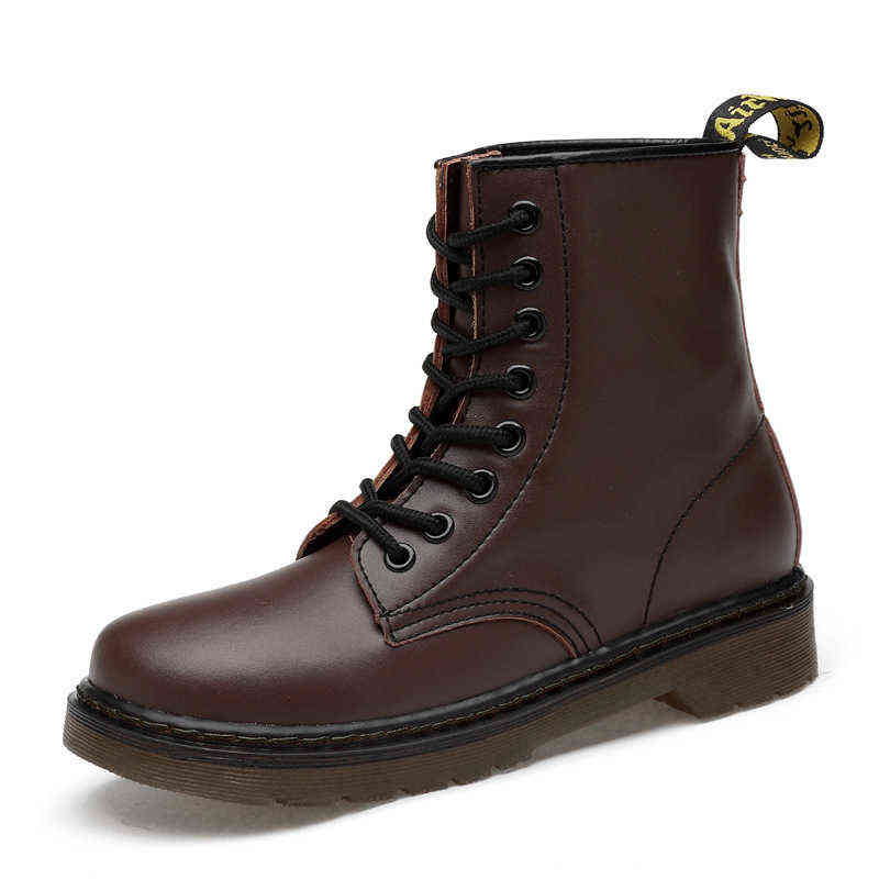 

High Quality Marten Split Leather Men Boots Brand Snow Winter Boot Fur Warm Comfortable Dr with Shoes Box St324, Only extra shipping