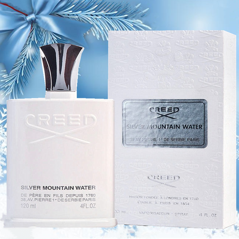 

Best Selling Famous Perfume Creed Silver Mountain Water Perfume Men's Cologne 120ml Lasting Good Smells Fast Shipping From USA
