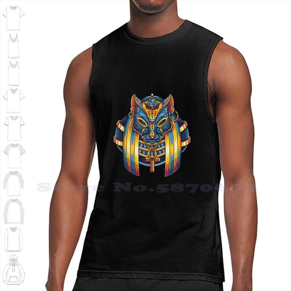 

egypt maya arastris custom funny tank sleeveless vest, White;black