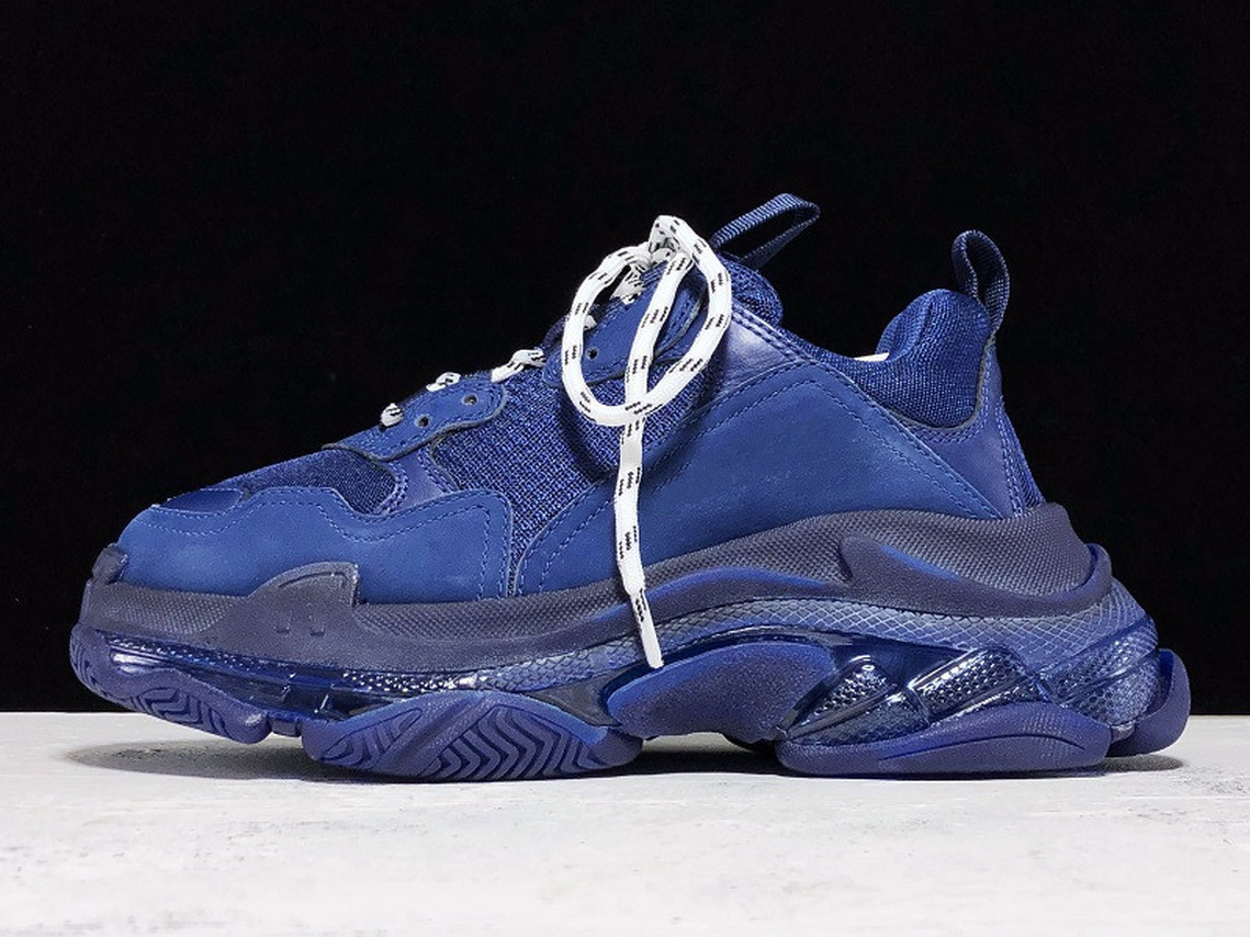 

Womens Mens Sneakers Designer Casual Shoes Tennis Triple-S Clear Sole Trainers Dad Shoe Superior Quality Chaussures Crystal Bottom Extremely, Black