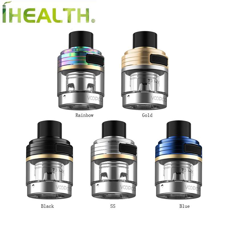 

VOOPOO TPP X Empty Pod Cartridge 5.5ml capacity Atomizer Compatible with TPP-coils Fit for Drag S/X Pro Kit 360° infinite airflow system