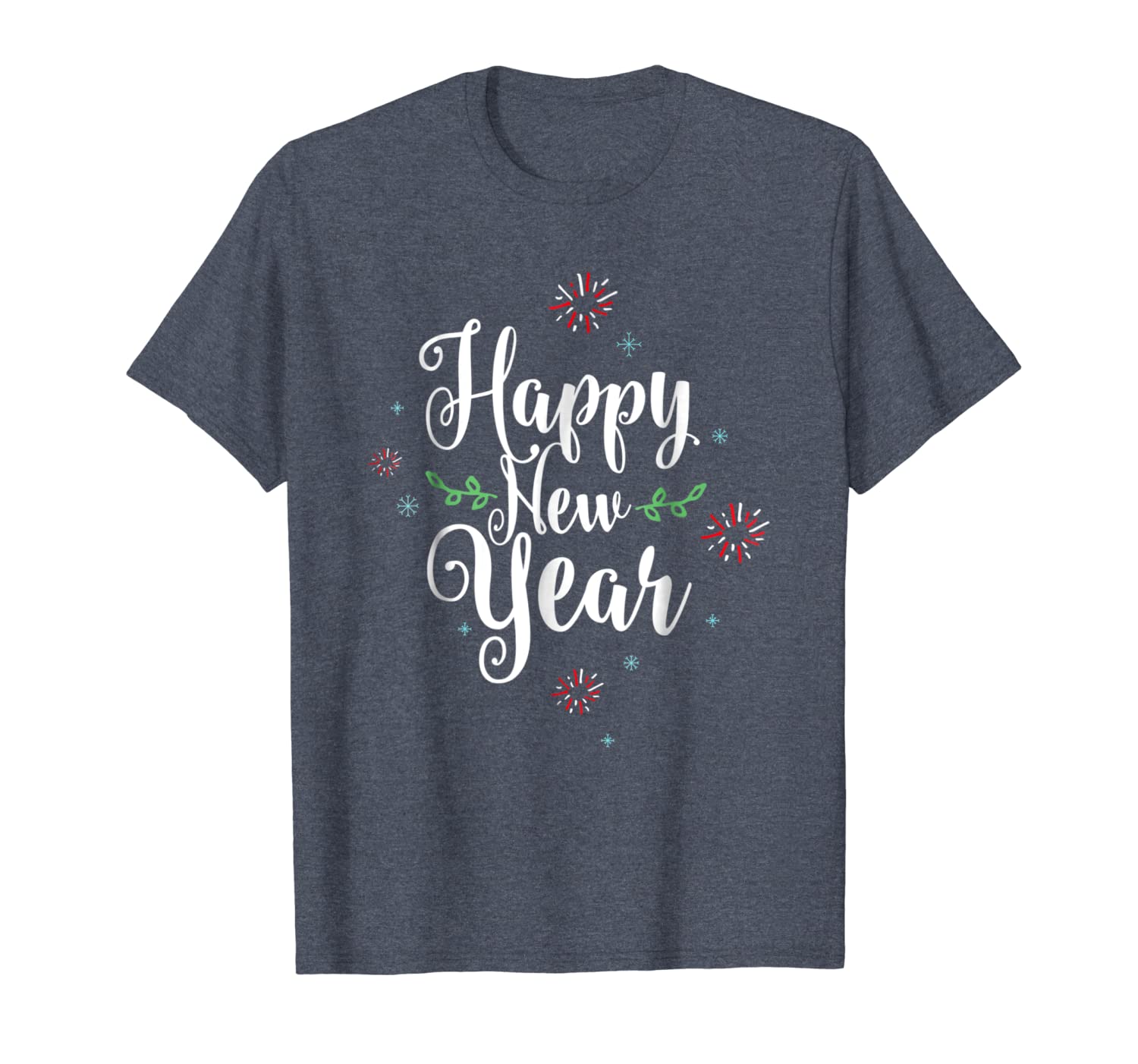 

happy new year 2019 t-shirt for new years eve party, White;black