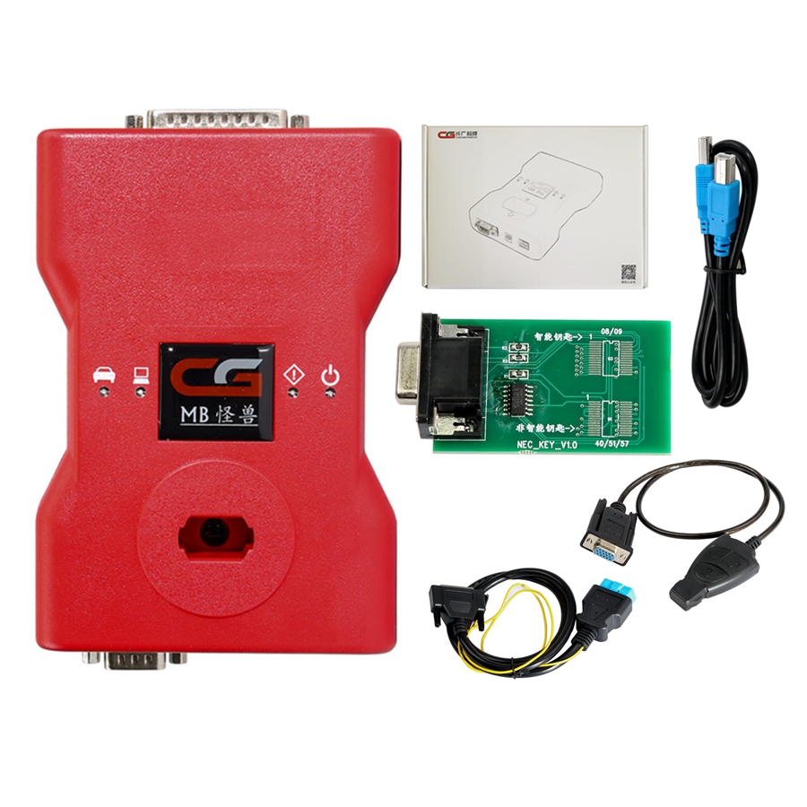

CGDI Prog MB Benz key programmer fastest way via OBD support all key lost with online password calculate function