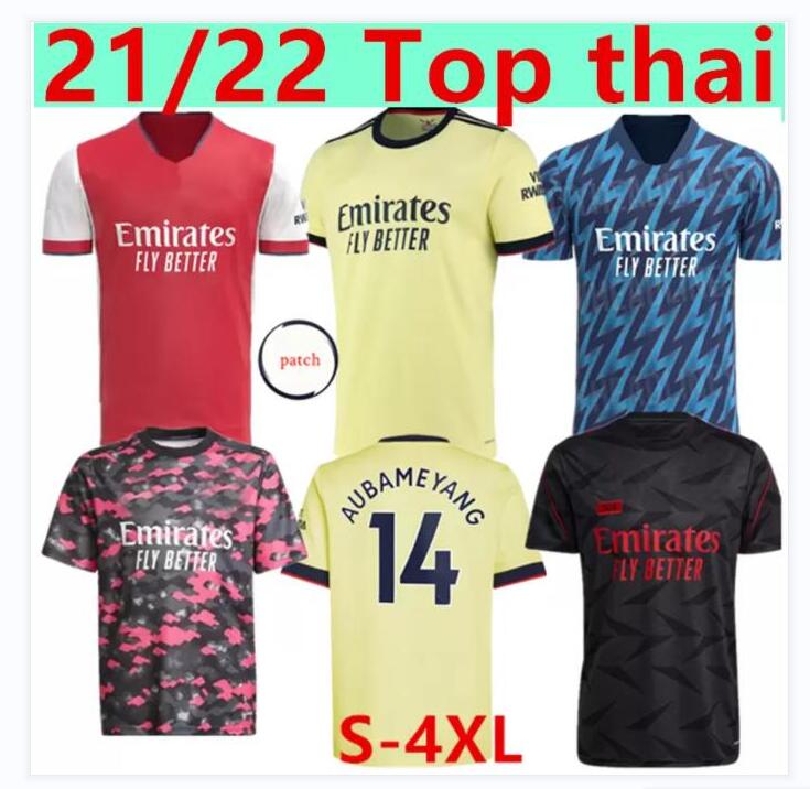 

S-4XL Arsen 424 soccer jersey 20 21 22 gunners ODEGAARD THOMAS PEPE SAKA TIERNEY HENRY WILLIAN SMITH ROWE 2021 2022 football shirt Kid sets uniform, Black