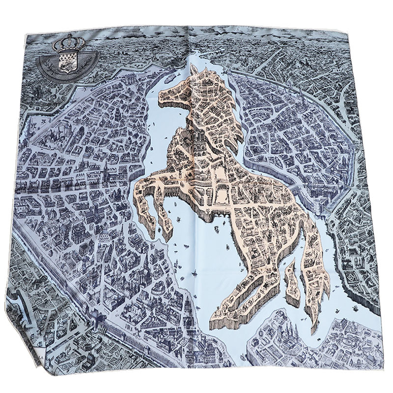 

horse print s scarves 90*90 cm 100 % Natural *Mulberry Hand Rolled Edges 100% Silk Scarf Shawl 90cm