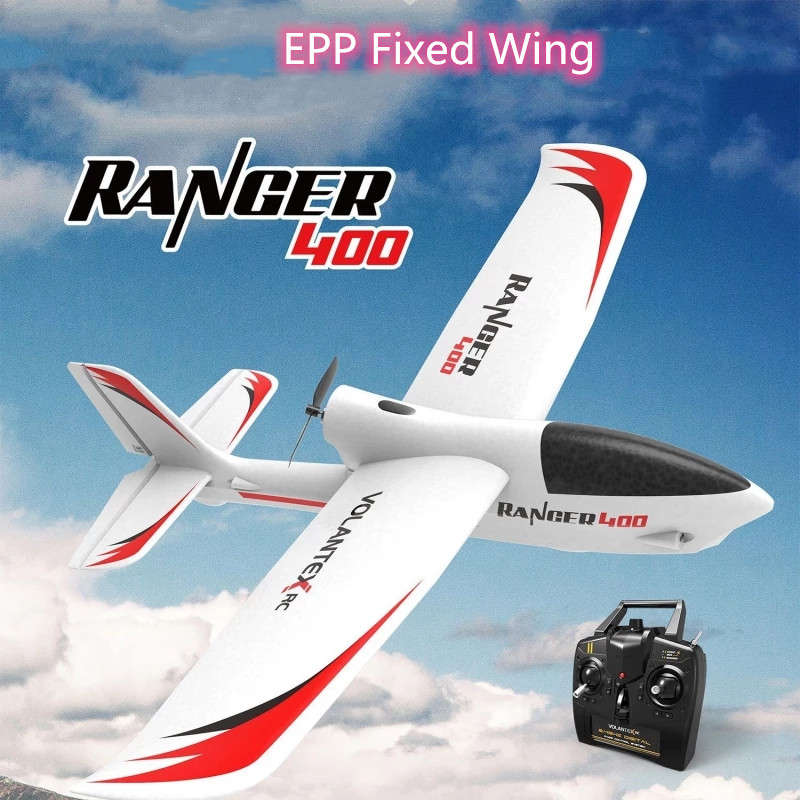 

Electric RC Plane 2.4G Fixed Wing Airplane Fixed Wing Glider EPP Remote Control Aircraft Toy 200M Long Distance RTR Toy Kid Gift, With 1 battery