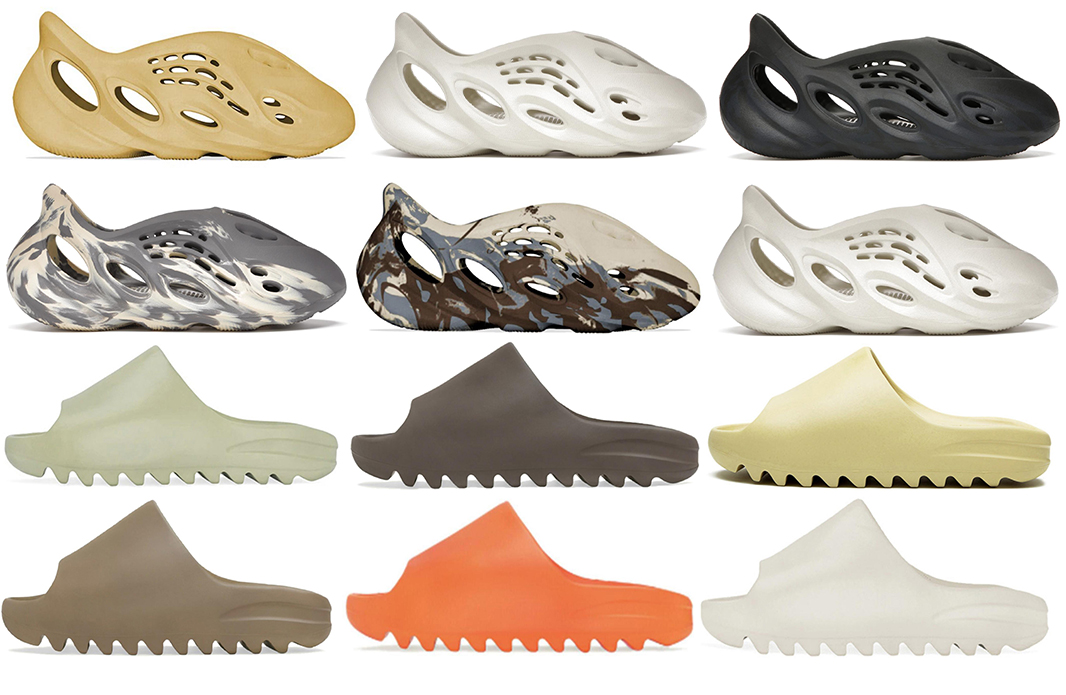 

Originals Foam Runner Ochre Slides Slippers Shoes MX Cream Clay MXT Moon Grey Ararat Sand Pure Core Soot Bone Desert Mineral Blue Sandals Men Women Outdoor Sneakers, Fw6344