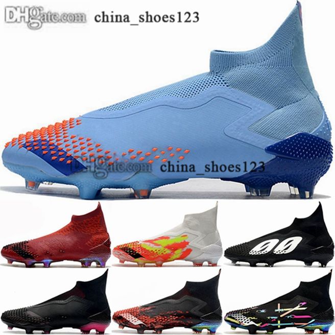 

mens eur size us 46 Predator Mutator 20 crampons de indoor enfant FG 12 soccer cleats football boots women men AG shoes high top 38 zapatos