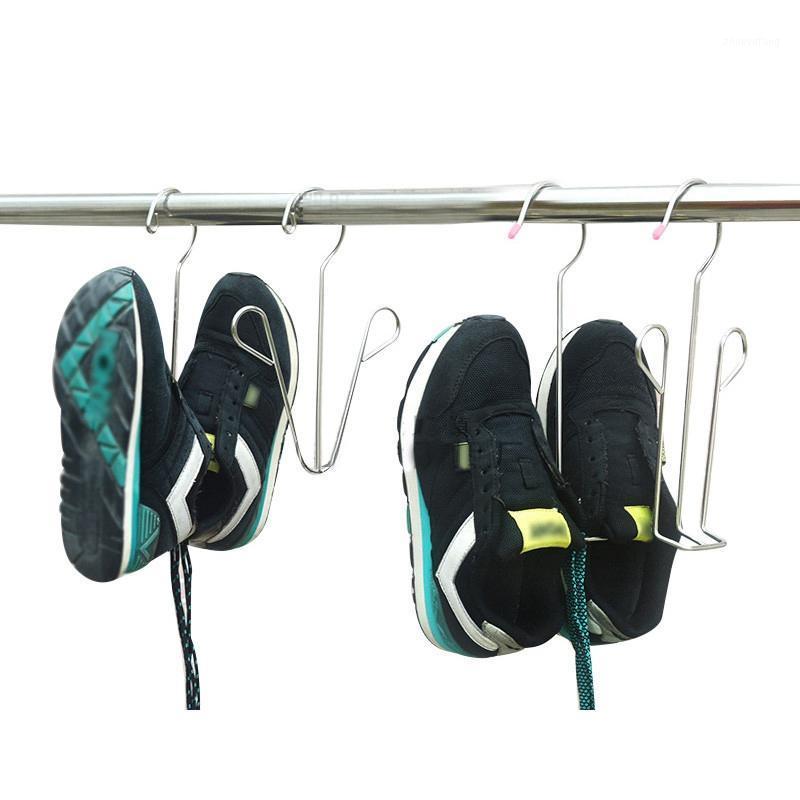 

Clothing & Wardrobe Storage Hanging Shoe Rack Space-saving Home Holder Hanger Shelf Stand Cabinet Organizer