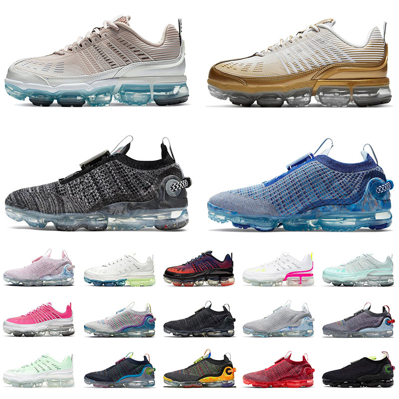 

Mens Womens 360s Flat Trainers Flynit-2020 shoes Running Black White Oreo Gray Stone Blue Pink Red Jogging Fly Knit Sports Sneakers, D7 smoke grey 36-45