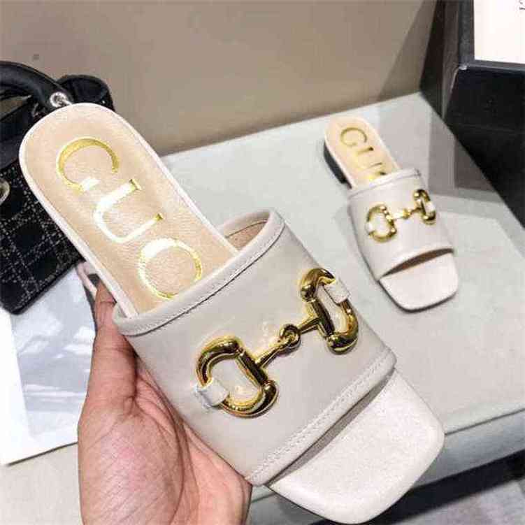 

luxury italy designer brand slippers super great quality with full package for women gift present lady birthday wedding sandals shoes heels 6H3T WU7N, Black
