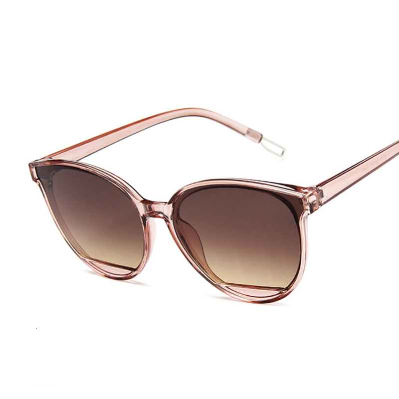 

Classic Oval Red Women Sunglasses Female Vintage Luxury Plastic Brand Designer Cat Eye Sun Glasses UV400 Fashion