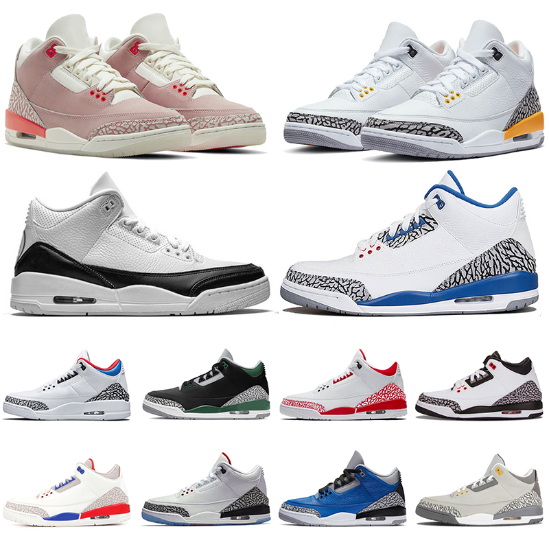 

Top High Quality Jumpman 3 3s Mens Womens Basketball Shoes UNC III Cool Grey Cour Purple Knicks Rivals Black Cement White Ture Blue Retro Men Sports Sneakers Trainers, A8 40-47 fragment