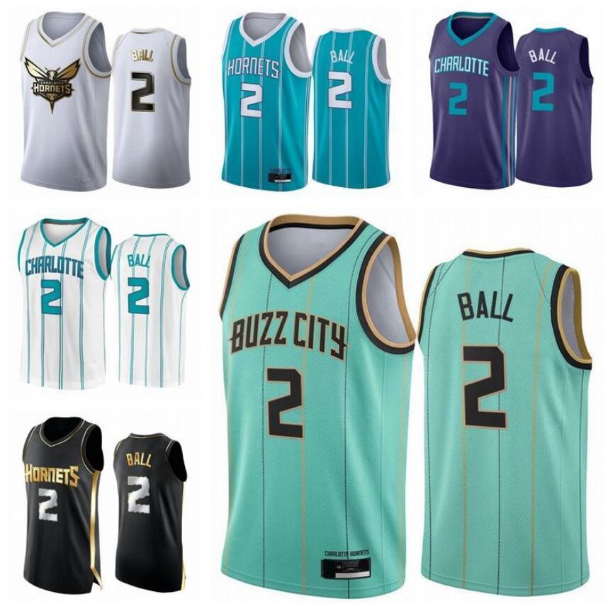 

basketball Jerseys Charlotte' Hornets' Knicks' Jamelo ball custom jerseys