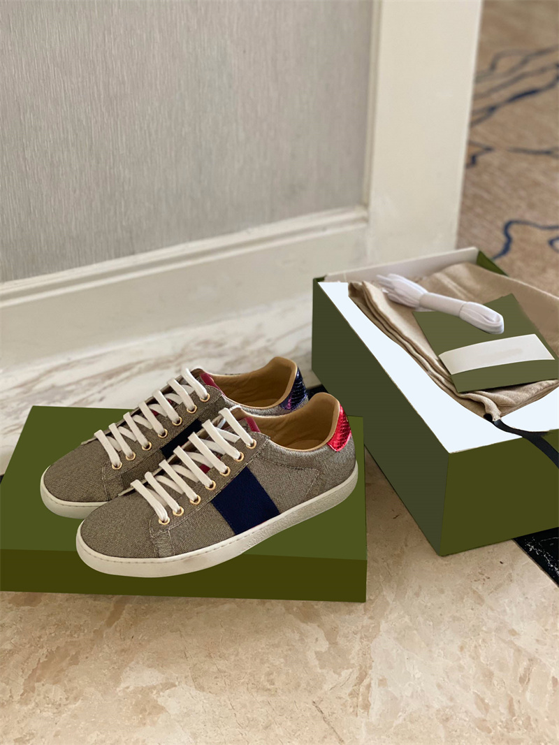

Casual Shoes Luxurys Designers classic men Sneakers Fashion Breathable real Leather Platform Women sneaker size 35-45
