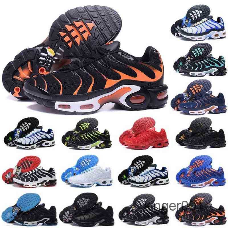 

2019 Newest Men Zapatillas TN Designer Sneakers Chaussures Homme Men basketballs Shoes Mens Mercurial TN Casual Shoes UK9X, Black