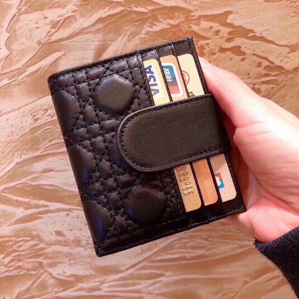 

Short Wallet Women Girls Full Leather Fashion Lady Purse Handbags High Quality Cards Keys Money Bags Female Plaid Wallets Card Holder Small, Red;black