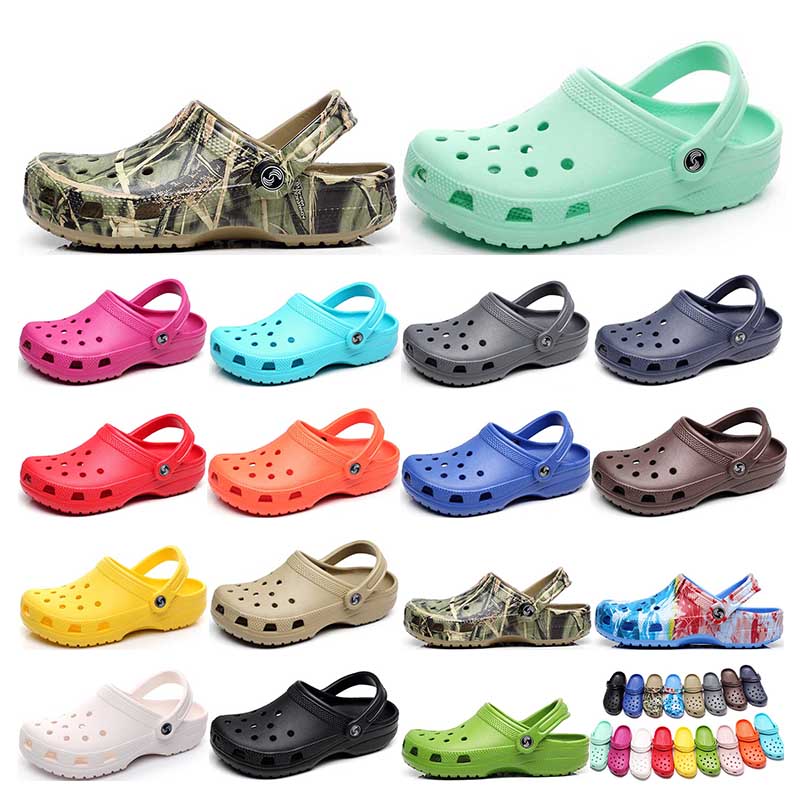 144 Sandales à la mode Hotsale Slip sur la plage décontractée Chaussures imperméables hommes classiques soins infirmiers sabots hôpital femmes pa