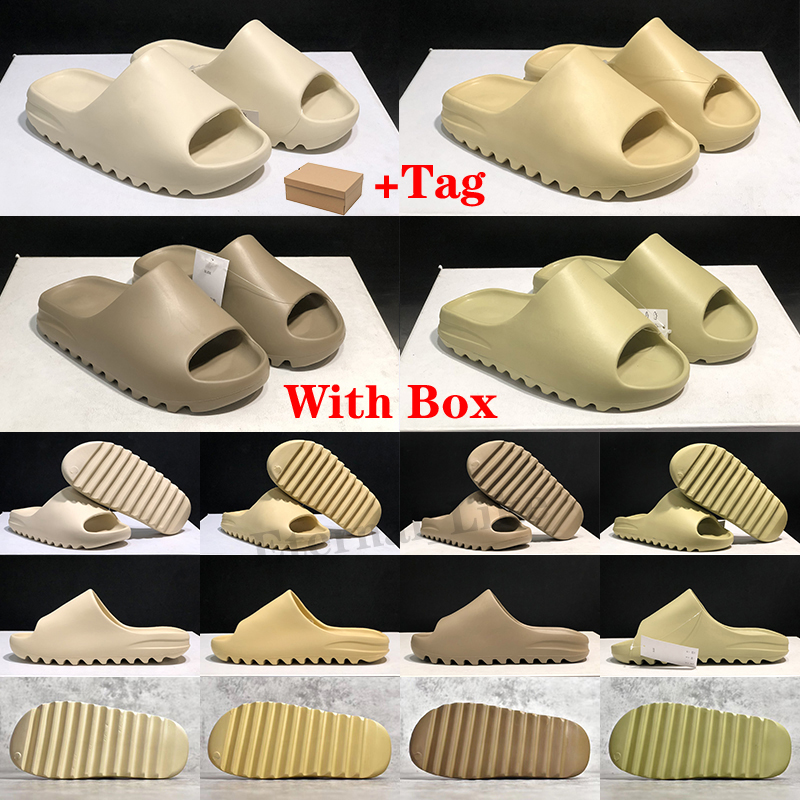 

Foam Runner Clog Sandal Triple Black Slide Slipper Women Mens Tainers bone Beach Sandals Shoes, Color 3